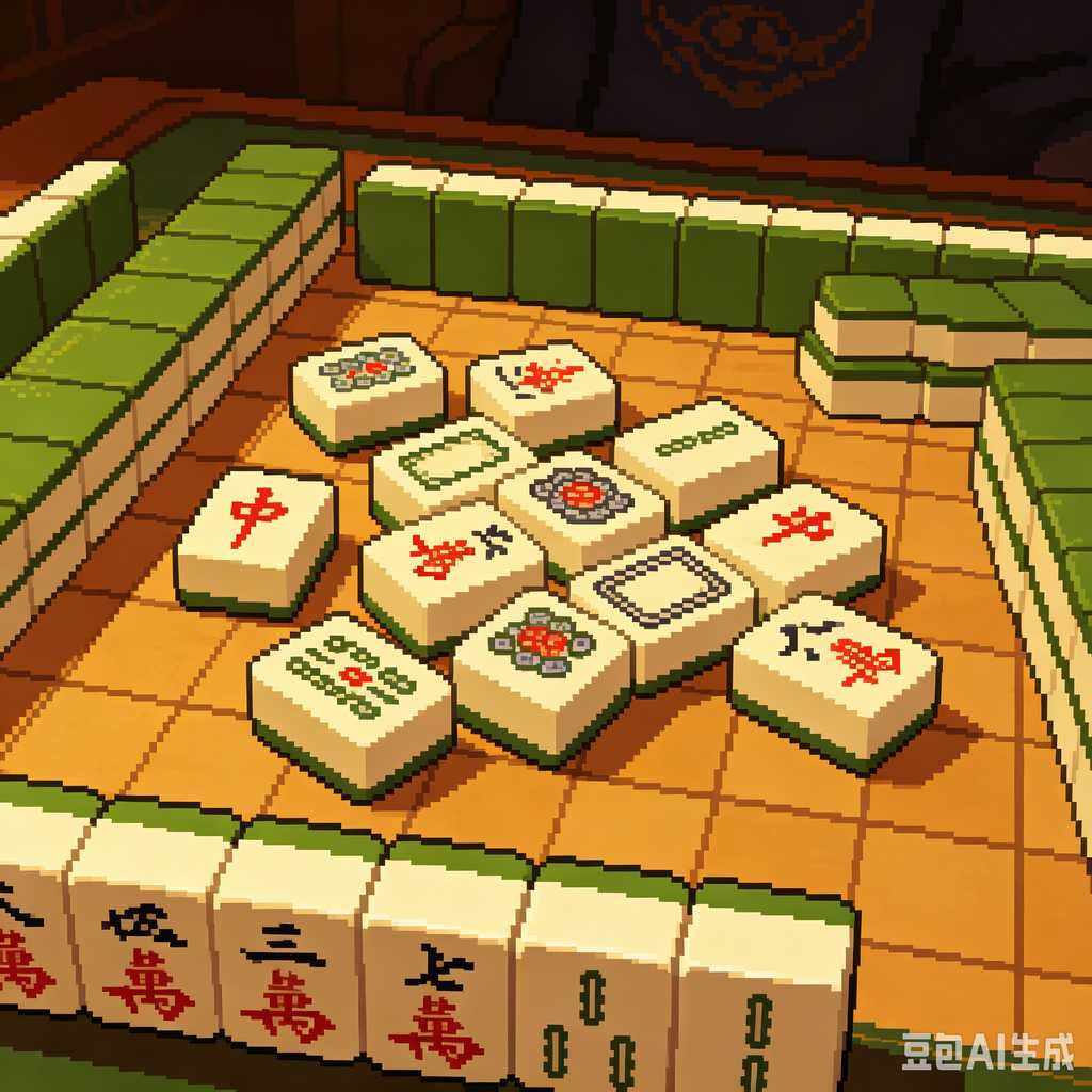 acrylic mahjong tiles