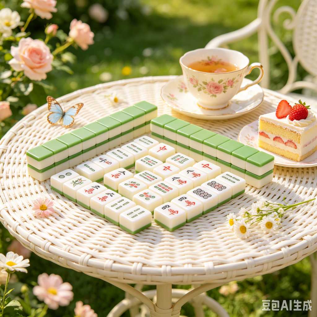 holiday themed mahjong tiles