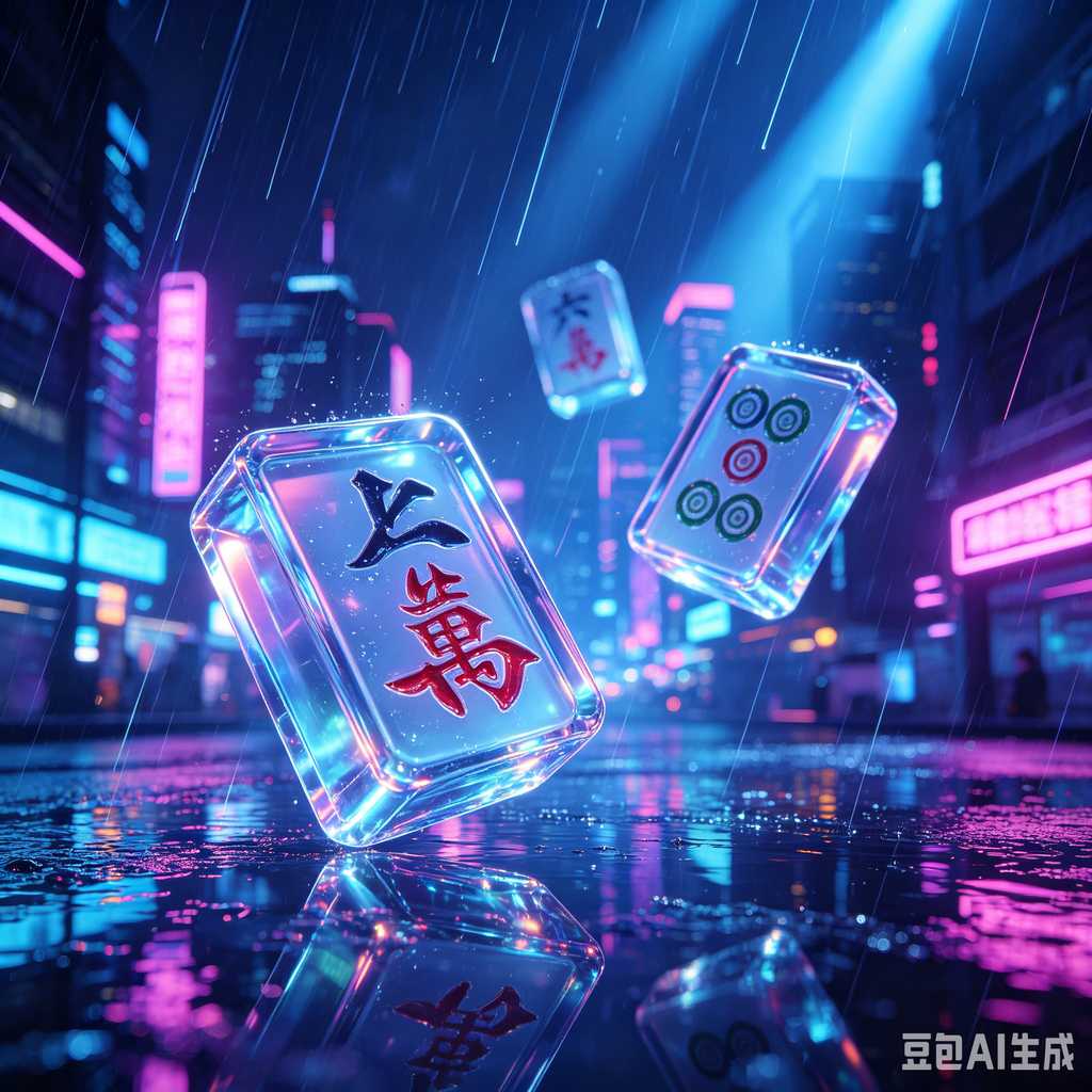 retro vintage mahjong set