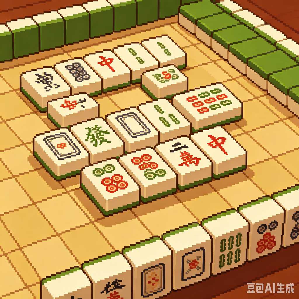 casual player mahjong tiles