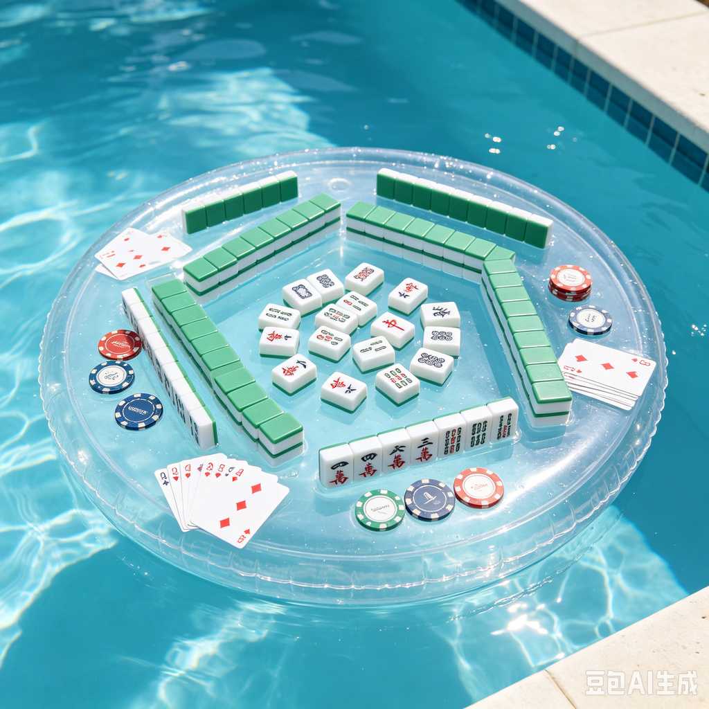 non fading mahjong tile print